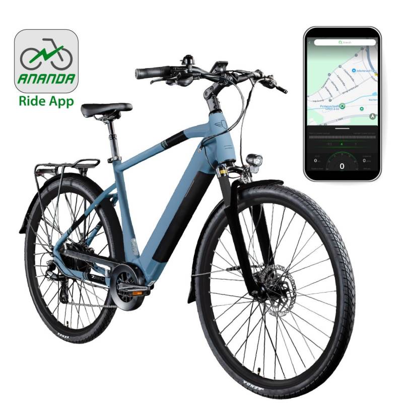 Zündapp E-Bike Z810 Trekking 28 Zoll 8-Gang 550 Wh brillantblau von Zündapp
