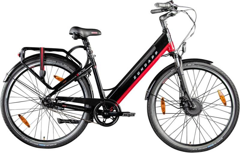 Zündapp E-Bike Z902, 7 Gang Shimano Nexus Schaltwerk, Nabenschaltung, Frontmotor, 418 Wh Akku von Zündapp