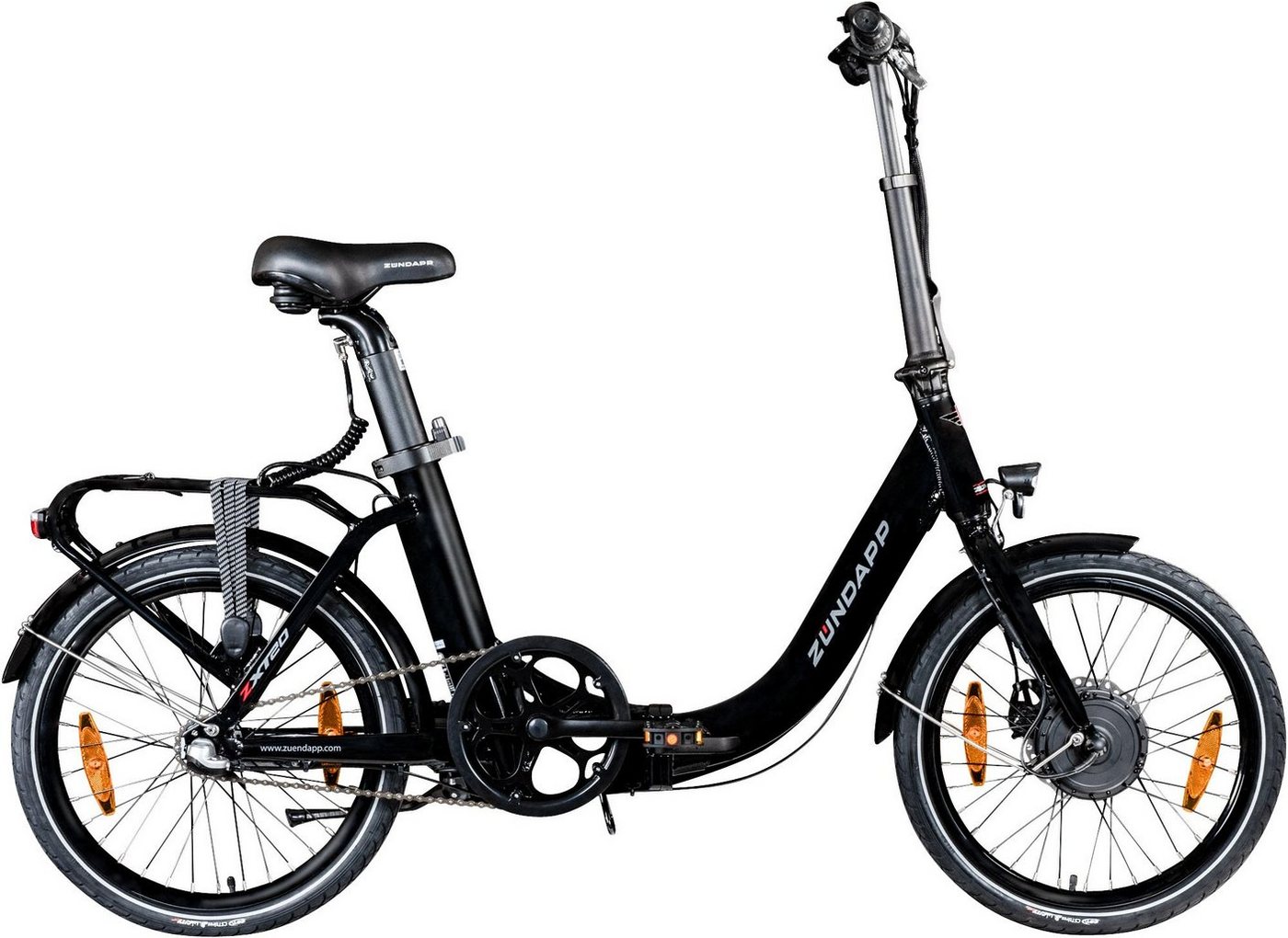 Zündapp E-Bike ZXT20, 3 Gang, Nabenschaltung, Frontmotor, 230 Wh Akku von Zündapp