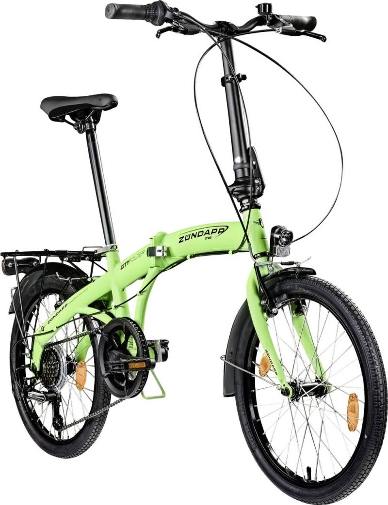 Zündapp Faltrad ZF20 Speed Folder 20 Zoll 6-Gang grün von Zündapp