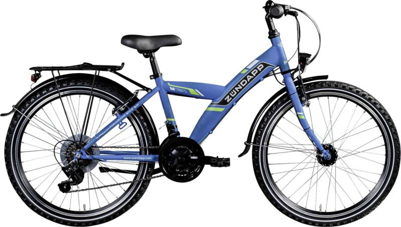 Zündapp Jugendfahrrad M724 24 Zoll Hardtail MTB 21-Gang blau Zündapp Jugendfahrrad M724 24 Zoll Hardtail MTB 21-Gang blau von Zündapp