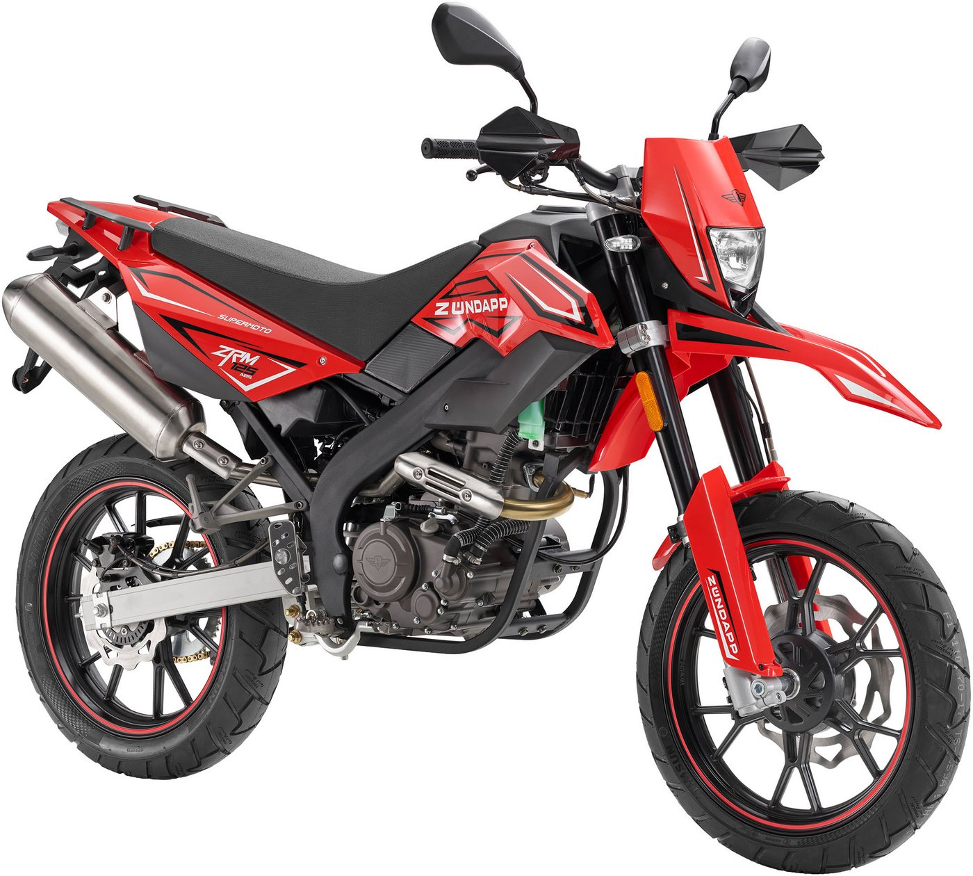 Zündapp Motorrad ZRM 125 Supermoto E5, 124 ccm, 102 km/h, Euro 5 von Zündapp