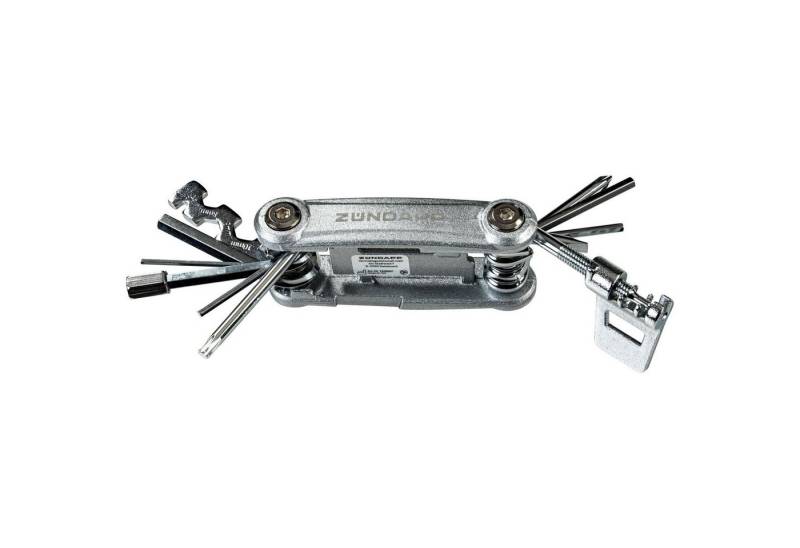 Zündapp Multitool Mulitool, (1 St), Fahrrad Multitool Multifunktionswerkzeug Minitool 16 Funktionen von Zündapp