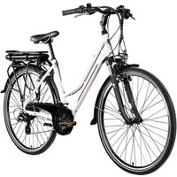 Zündapp Z802 E Bike Trekkingrad Damen ab 155 cm mit Nabenmotor Pedelec Trekking Fahrrad mit 21 Gang von Zündapp