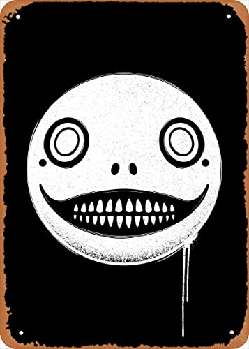 Zuhhgii Emil Face Nier Automata Videospiele Spiel Rollenspiel Poster Anime Spiel Art Deco Blechschild – 20,3 x 30,5 cm Zuhhgii Emil Face Nier Automata Videospiele Spiel Rollenspiel Poster Anime Spiel Art Deco Blechschild – 20,3 x 30,5 cm von Zuhhgii