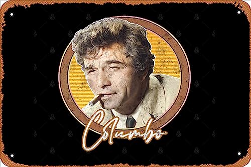 Zuhhgii Retro-Blechschild Columbo/Vintage-Stil, verblasster Stil, TV-Fan-Design, Vintage, lustige Neuheit, Metallschilder, Männerhöhle, humorvolle Schilder, Filme, Musik, Bar, Kunstposter, Retro-Druck Zuhhgii Retro-Blechschild Columbo/Vintage-Stil, verblasster Stil, TV-Fan-Design, Vintage, lustige Neuheit, Metallschilder, Männerhöhle, humorvolle Schilder, Filme, Musik, Bar, Kunstposter, Retro-Druck von Zuhhgii