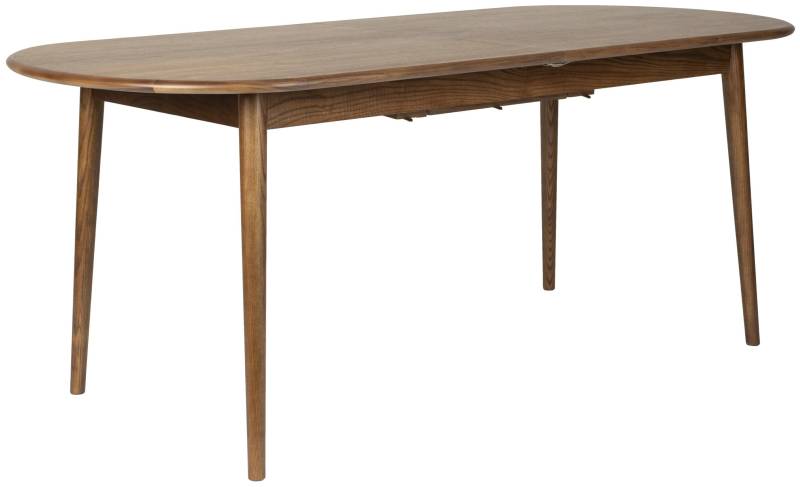 Esstisch TWIST OVAL von ZUIVER 180 x 90 ausziehbar Walnuss furniert von Zuiver