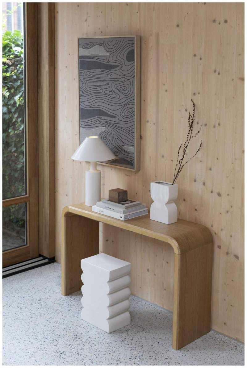 Konsolentisch BRAVE 120 cm mit Eichenfurnier von Zuiver von Zuiver