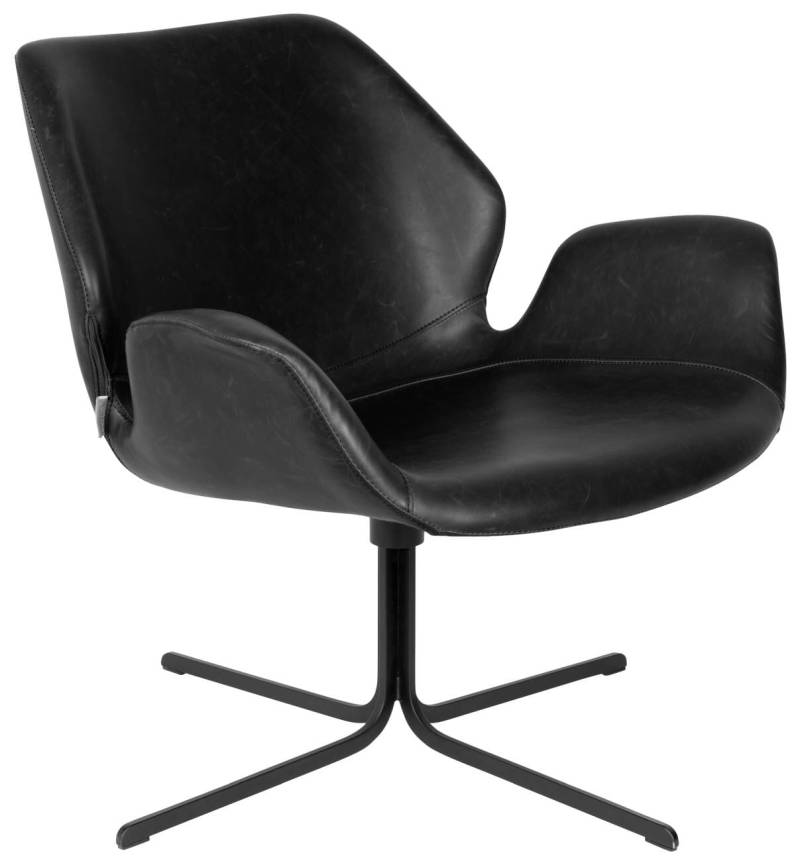 NIKKI ALL BLACK Lounge Sessel Relaxsessel von ZUIVER von Zuiver