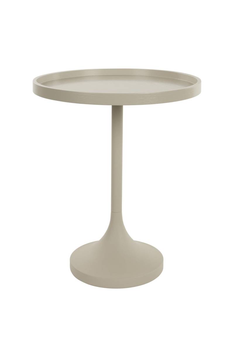 Runder Beistelltisch Jason Beige | Minimalistisches Design von Zuiver