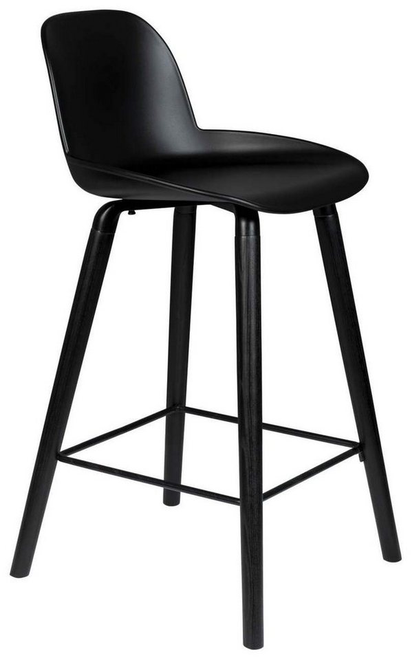 Zuiver Barhocker Tresenhocker ALBERT KUIP ALL BLACK von ZUIVER von Zuiver