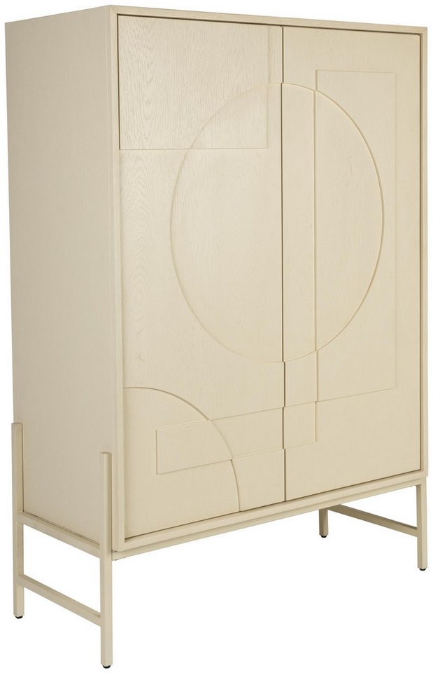Zuiver Mehrzweckschrank ZUIVER Schrank Faces aus Eiche – Design-Highlight mit 3D-Front von Zuiver