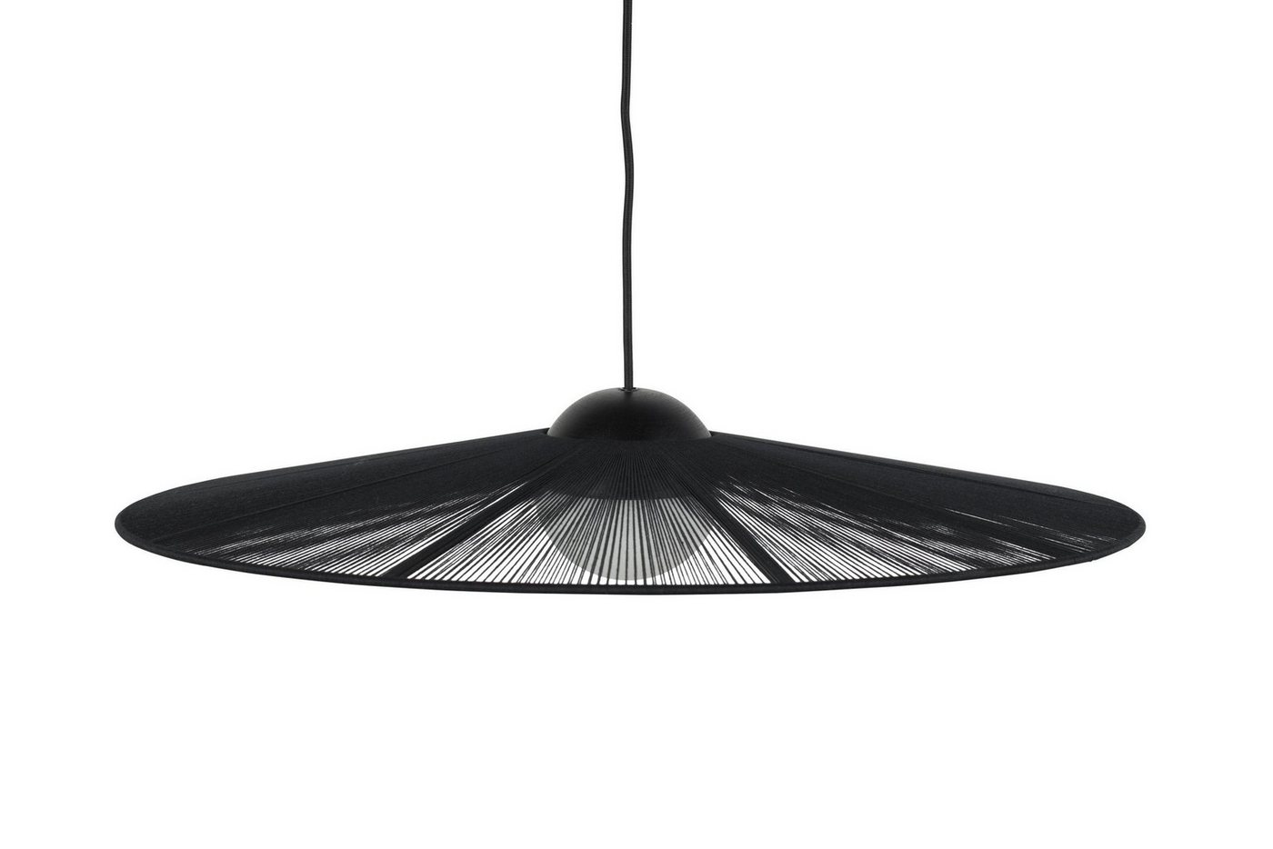 Zuiver Pendelleuchte Zuiver Hängelampe Belle S Schwarz Design-Leuchte mit Seil-Schirm, ohne Leuchtmittel Zuiver Pendelleuchte Zuiver Hängelampe Belle S Schwarz Design-Leuchte mit Seil-Schirm, ohne Leuchtmittel von Zuiver