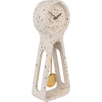 Zuiver - Pendulum Time Tischuhr, terrazzo weiß von Zuiver