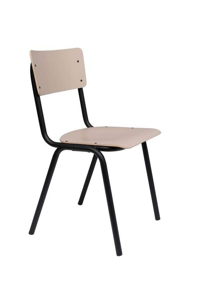 Zuiver Stapelstuhl Stuhl Stapelstuhl BACK TO SCHOOL MATTE BEIGE von ZUIVER von Zuiver
