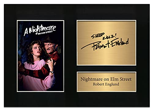 Freddy Krueger | Robert Englund | Nightmare on Elm Street A4 gedrucktes Autogramm Foto Reproduktion Druck Bild Display Nr. 29 von Zulu Image