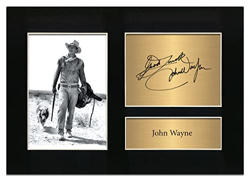 John Wayne No97 Memorabilia Fotodruck im A4-Format von Zulu Image