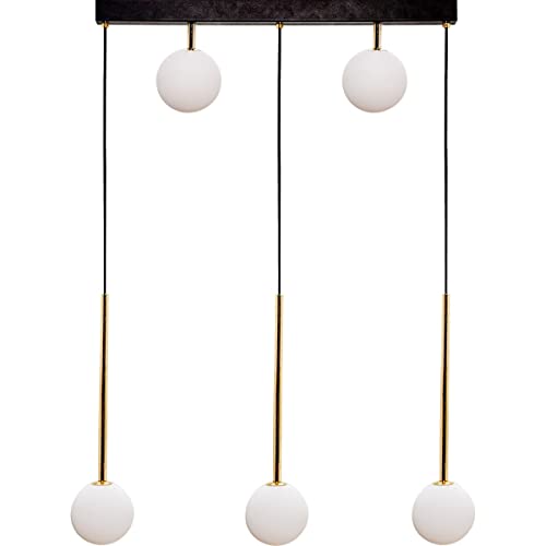 Zumaline ALI Long Short Bar Pendelleuchte, Schwarz, Gold, x G9 von Zumaline Lighting