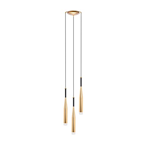Zumaline CONTE Pendelleuchte Cluster, Gold, Schwarz, Weiß, 3x G9 Zumaline CONTE Pendelleuchte Cluster, Gold, Schwarz, Weiß, 3x G9 von Zumaline Lighting