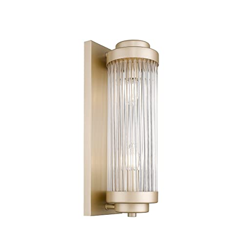 Zumaline SERGIO I Wandleuchte, Mattgold, 2x E14 von Zumaline Lighting