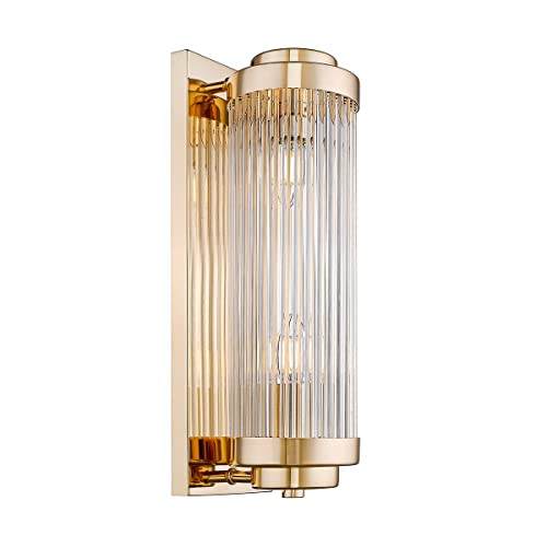 Zumaline SERGIO Wandlampe, französisches Gold, 2x E14 von Zumaline Lighting