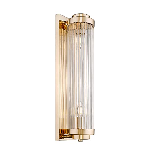 Zumaline SERGIO Wandlampe, französisches Gold, 2x E19 von Zumaline Lighting
