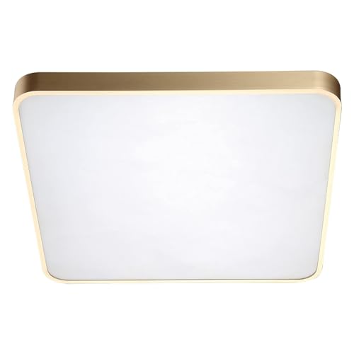 Zumaline SIERRA Quadratisches integriertes LED-Panel, Gold von Zumaline Lighting