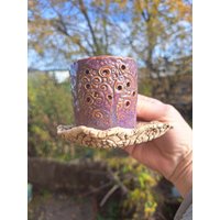 Kerzenhalter Tasse Kerzenleuchter Kerzenständer Laterne Tischdekoration Windlicht Teelicht Kerze von ZumbuntenHundDE