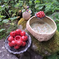 Schwarzwald Schale Kerze Wald Knabbern von ZumbuntenHundDE