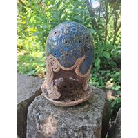 Windlicht Laterne Kerze Grabschmuck Gartendekoration Liebe Trauer Dankbarkeit von ZumbuntenHundDE