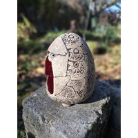 Windlicht Laterne Kerze Grabschmuck Gartendekoration Liebe Trauer Dankbarkeit von ZumbuntenHundDE