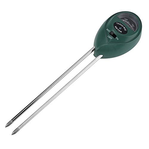 3-in-1 Feuchtigkeitssensor, pH-Wert des Bodens, Hydrometer zur Kontrolle der Pflanzen von Zunate