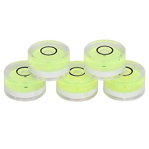 5Pcs 15mm Libelle ， Wasserwaage Bubble Mini Runde Messwerkzeug für horizontale Kalibrierung der Balance, elektronische Waage, Kamera-Plattform von Zunate