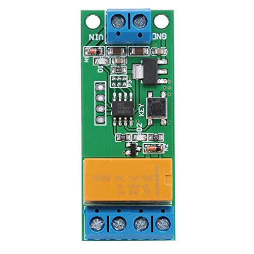 Relaismodul DC 5/6/9/12 V, Motor-Wechselschalter, Remote-Relais-Adapter, Verpolungsadapter, einstellbare Verzögerungsverzögerung, Relais-Wechselrichter von Zunate