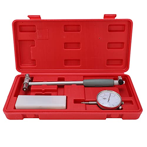 Dial Bore Gauge, Innendurchmesser Messuhr Set 50-160mm Messuhr Bohrungslehre Zylinder Tool Kit mit magnethalter, 0.01mm hoher Genauigkeit, mit box von Zunate