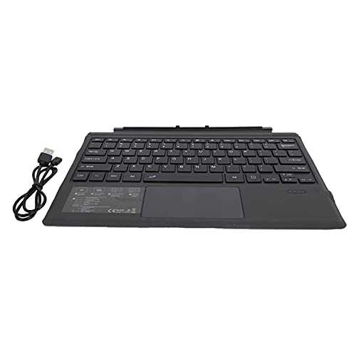 Drahtlose -Tastatur mit Touchpad für Microsoft Surface Pro 3/4/5/6/7, Tragbare Ersatztastatur Eingebauter 350-mAh-Lithium-Akku von Zunate