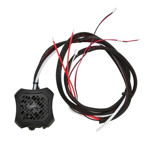 Ender 3 V2 Vollständig Montiertes Extruder-Kit mit Zwei Lüftern, Präzises Drucken, Original-3D-Drucker-Hotend-Kit, Komplettes Set für Ender 3 V2 3D-Drucker von Zunate