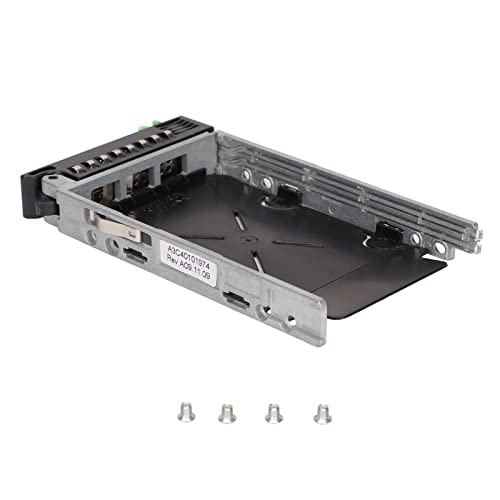 Zunate Festplatteneinschub, A3C40101974 2,5-Zoll-SAS/SATA-Hot-Swap-Festplatten für Primergy RX600 RX300 RX90, Silberschwarzer Festplatteneinschub aus Metall mit 4 Schrauben für 2,5-Zoll-LFF Zunate Festplatteneinschub, A3C40101974 2,5-Zoll-SAS/SATA-Hot-Swap-Festplatten für Primergy RX600 RX300 RX90, Silberschwarzer Festplatteneinschub aus Metall mit 4 Schrauben für 2,5-Zoll-LFF von Zunate