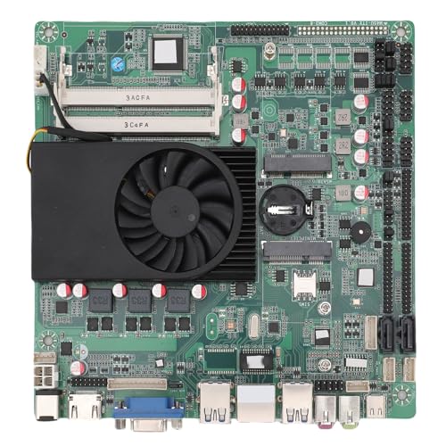 ITX Industrial Motherboard 5. Gen für I7 5500U, Gigabit Serial ATA PCIe USB 3.0 DDR3 Motherboard, HDMI und VGA, für Kommerzielle und Industrielle Anzeige von Zunate