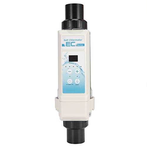 Salz-Chlorinator, EC20 20 g/h Pool-Salzwasser-Salz-Chlor-Generatoren, Elektrolyse-Salz-Chlorinator-Gerät für Schwimmbäder, Whirlpools, SPASWIM, mit Buck-Transformator Salz-Chlorinator, EC20 20 g/h Pool-Salzwasser-Salz-Chlor-Generatoren, Elektrolyse-Salz-Chlorinator-Gerät für Schwimmbäder, Whirlpools, SPASWIM, mit Buck-Transformator von Zunate