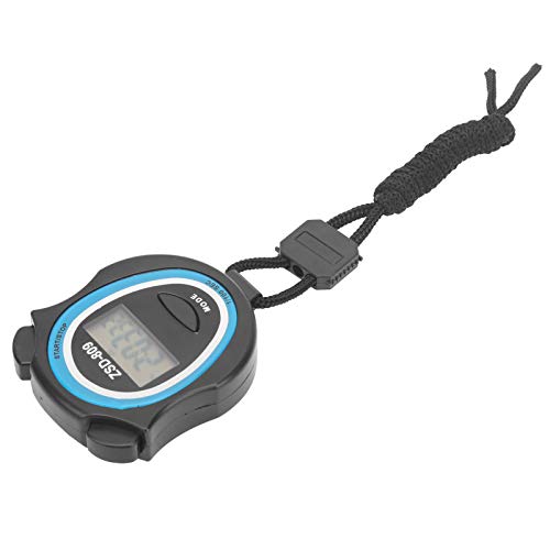 T Opiky Wasserdichte Sport-Stoppuhr Elektronischer Digitaler Stoppuhr-Timer für Laufunterricht mit Alarm-/Kalender-/Timer-Funktion von Zunate