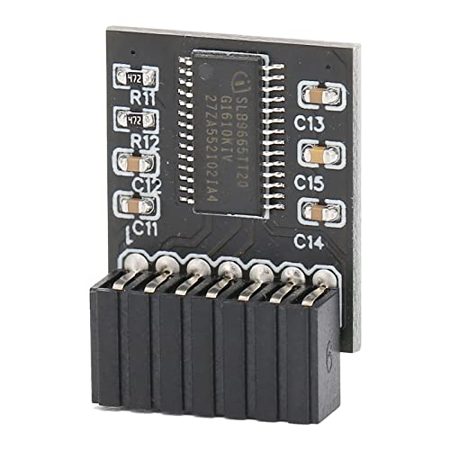 TPM2.0-Modul für ASUS 14Pin LPC, 14Pin Remote Card Encryption Security Module, TPM 2.0 Encryption Security Module für B550, für B450, für B460 TPM2.0-Modul für ASUS 14Pin LPC, 14Pin Remote Card Encryption Security Module, TPM 2.0 Encryption Security Module für B550, für B450, für B460 von Zunate