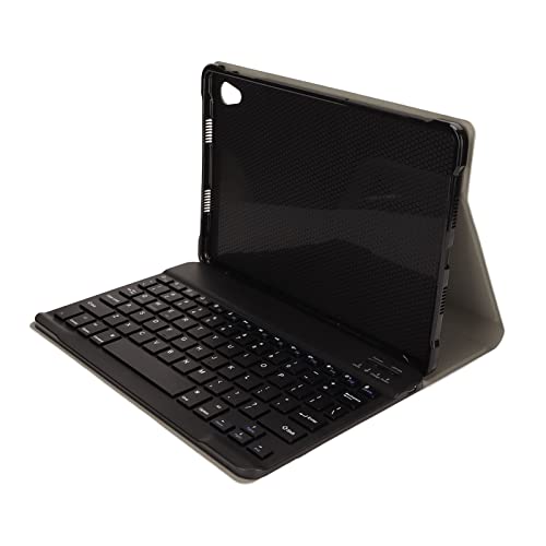 Tastatur-Lederhülle für M40 Air P30HD, Tragbare, Schlanke Folio-Tastaturhülle mit Kabelloser, Abnehmbarer Bluetooth-Tastatur für M40 Air P30HD Tablet von Zunate