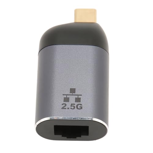 Typ C auf RJ45 Adapter, Typ C auf RJ45 Kabel LAN Adapter mit Bis zu 2500 Mbit/s Download Geschwindigkeit, USB C auf Ethernet Adapter für Telefon, Computer, Tablet Typ C auf RJ45 Adapter, Typ C auf RJ45 Kabel LAN Adapter mit Bis zu 2500 Mbit/s Download Geschwindigkeit, USB C auf Ethernet Adapter für Telefon, Computer, Tablet von Zunate