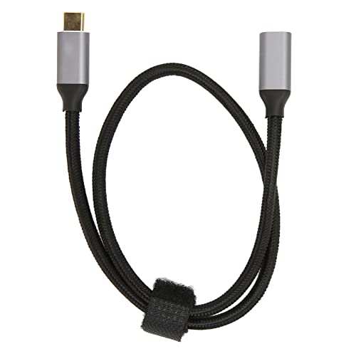 USB C Verlängerungskabel, 10 Gbit/s Datensynchronisierung, 100 W Stromversorgung, 4K 60 Hz Videoausgang, USB C Kabel mit E Marker Chip Zum Laden, Übertragen, Videoausgang (0,5 von Zunate