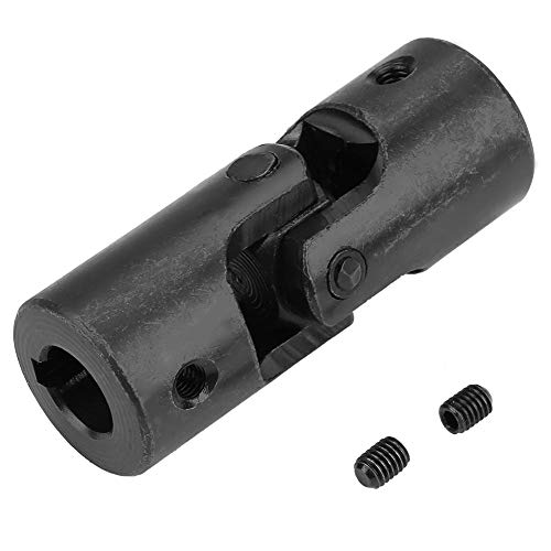 Universalgelenk,Universal Joint Wellenkupplung Motoranschluss DIY Lenkung Universalgelenk mit 2 Schrauben, 15 * 32 * 85mm,aus hochwertigem Metall,sehr langlebig von Zunate