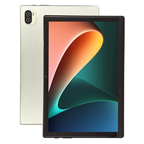 Zunate 10,1-Zoll-Tablet, 6 GB RAM 256 GB ROM, Tablet-PC mit Lautsprecher und Mikrofon 5 G WiFi Dual Band 5 MP 13 MP Dual-Kamera 7000 MAh Akku, Unterstützt BT GPS (EU-Stecker) von Zunate