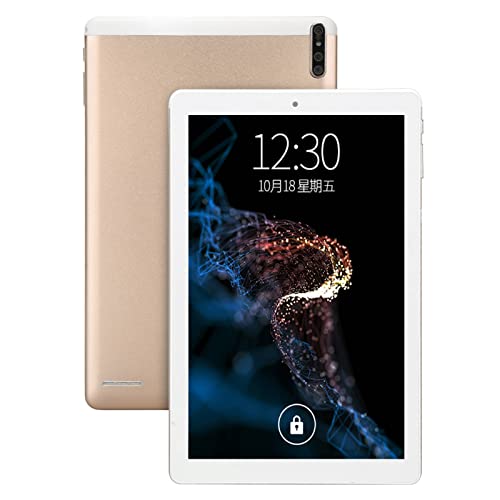 Zunate 10,1 Zoll Tablet für Android 11, Sprechbares Dualband WLAN Tablet, 6 GB RAM 128 GB ROM, 8800 mAh Akku, Vordere 5 MP Hintere 13 MP Dual Kamera, HD Tablet für das von Zunate