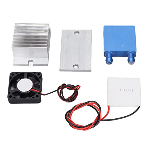 Zunate 12V Thermoelektrischer Peltier-Kühler Kühlung Lüftersystem Kühlkörper DIY Kit Klimaanlage Kühlschrank von Zunate