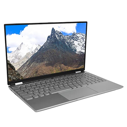 Zunate 15,6-Zoll-Laptop Quad Core 4,2 GHz CPU 16 GB RAM mit 1920 X 1080 IPS-Magnetkamera für Home Entertainment, Gaming, Online-Meetings (16G+256G EU-Stecker) von Zunate
